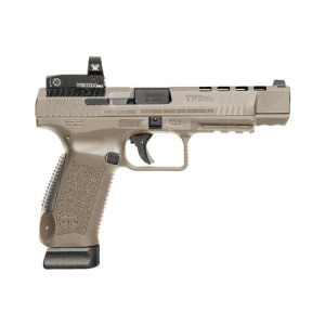 Canik TP9SFx 9mm Desert Tan Pistol with Vortex Venom Red Dot
