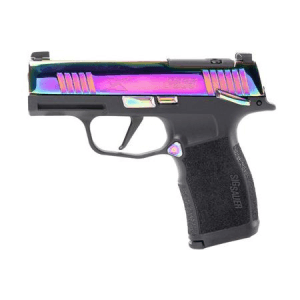 Sig Sauer P365X 9mm Optic Ready Pistol with Rainbow Titanium Slide