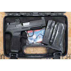 Sig Sauer P365XL 9mm Used Trade-In Pistol w/Two Mags, Optic, Case