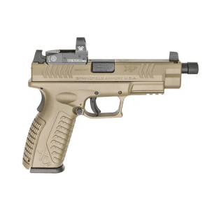 Springfield XDM OSP 9mm 4.5 Full-Size Desert FDE Pistol with Vortex Venom Red Dot