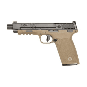 Smith & Wesson MP 5.7 5.7x28mm Optic Ready Pistol with Two-Tone FDE Finish and Threaded Barrel