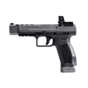 Canik TP9SFx 9mm Pistol with Red Dot and Tungsten Gray Cerakote Slide
