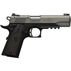Browning 1911-22 22 LR Black Label Gray with Rail