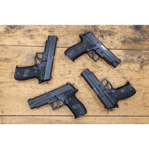 Sig Sauer P226R 40SW DA/SA Police Trade-ins with Rail and Laser Guide Rod (Good Condition)