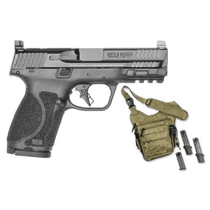 Smith & Wesson MP9 M2.0 9mm Optic Ready Bugout Bundle with Four Magazines and Bag