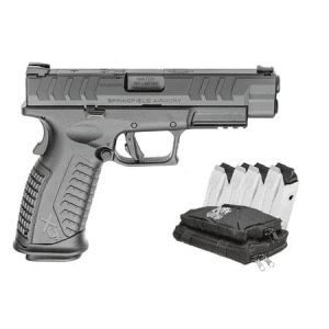 Springfield XDM Elite 4.5 OSP 10mm Optic Ready Gear Up Package with Five 16-Round Magazines
