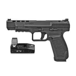 Canik TP9SFx 9mm Full-Size Black Pistol with Vortex Venom Red Dot