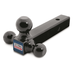 TowSmart Class III Steel Tri-Ball Trailer Hitch Ball Mount