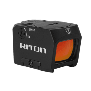 RITON OPTICS Tactix Closed Emitter Red Dot 22mm Black 3 MOA