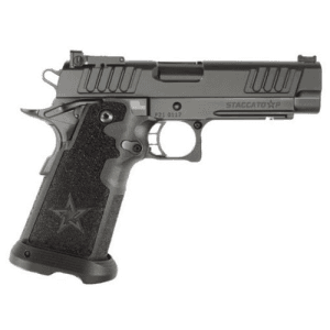STACCATO XL 9mm 5.4" 17rd Optic Ready Pistol + TiN Island Barrel | Black Gen2 TacTexture Grips