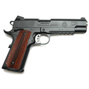 SPRINGFIELD ARMORY 1911-A1 Professional Light Rail 45ACP 5" 7rd Pistol - Black / Cocobolo Grips