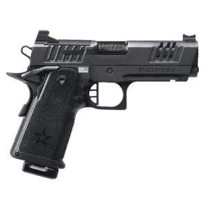 STACCATO C Optic Ready 9mm 4" 15rd Flat Trigger - Black