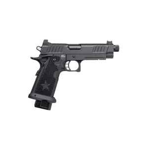 STACCATO P 9mm 5" 17rd Optic Ready Pistol + Threaded Barrel | Black G2 Tac Texture Grips