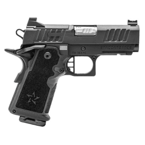 STACCATO CS Flat Trigger 9mm 3.5" 16rd Optic Ready Pistol | Black TacTexture