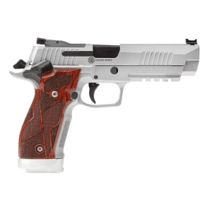 SIG SAUER P226 9mm 5" 10rd Pistol w/ Fiber Optic Sights - Stainless | Hogue Cocobolo Grips