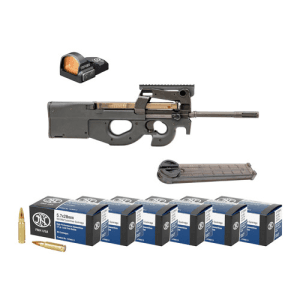 FN AMERICA PS90 5.7x28 16.04" 50rd Semi-Auto Rifle w/ Vortex Viper Red Dot + 300rds of FN Ammo