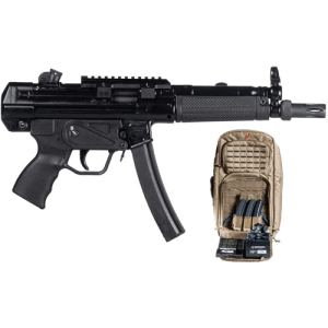 CENTURY ARMS AP5 9mm 8.9" 30rd Riton Optic Pck Tan Backpack