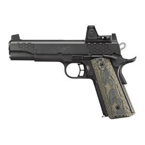KIMBER KHX Custom 1911 45ACP 5" 8rd Pistol w/ Trijicon RMR 3.25 MOA Red Dot - Black / Hogue G10