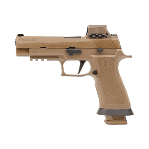SIG SAUER M17 XSeries RX 9mm 4.7" 21rd Pistol w/ ROMEOM17 Red Dot + Siglite Sights | Coyote Tan