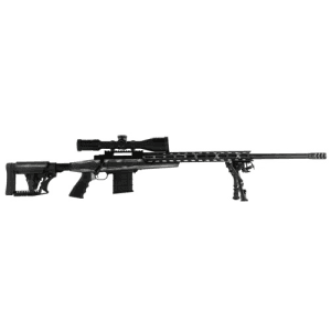 HOWA HCR American Flag Chassis Rifle Gray 4-16x50 Scope
