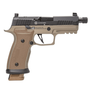 SIG SAUER P320 Combat 9mm 4.6" 21rd Optic Ready Pistol w/ Threaded Barrel & Suppressor Height Sights