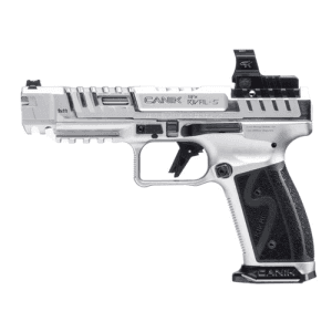 CANIK SFx Rival-S 9mm 5" 18rd Pistol w/ MeCanik MO2 Optic - Chrome