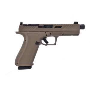 SHADOW SYSTEMS DR920 Elite 9mm 5" 17rd Threaded Barrel Optic Ready Pistol - FDE