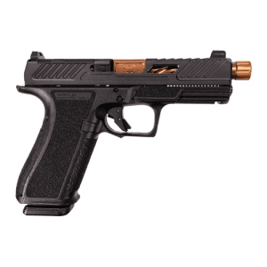 SHADOW SYSTEMS XR920 Elite 9mm 4.5" 17rd Optic Ready Pistol w/ Threaded Barrel - Bronze / Black