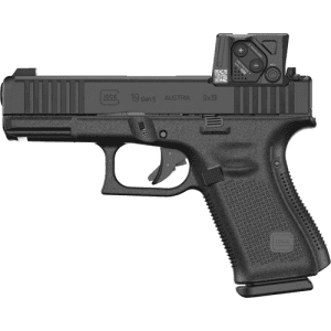 GLOCK G19 9mm 4.02" 10rd - Black w/ Aimpoint COA Red Dot