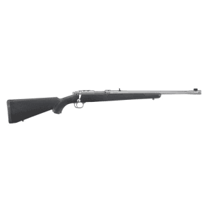 RUGER 77/44 44 Rem Mag 18.5" 4+1 Bolt Rifle w/ Threaded Barrel + Integral Scope Mount | Stainless
