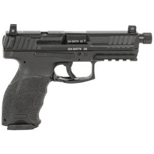 HK USA VP9 Tactical 9mm 4.7" 10rd Optic Ready Pistol w/ Threaded Barrel & Night Sights - Black