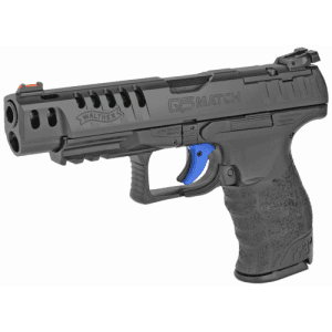 WALTHER ARMS PPQ Classic Q5 Match 9mm 5" 15rd Optic Ready Pistol - Black / Blue