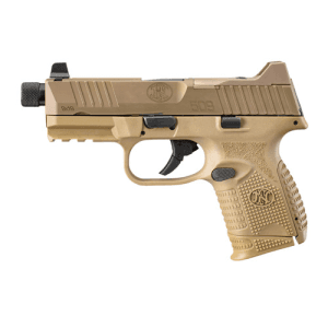 FN AMERICA FN509 Tactical 9mm 4.3" 10rd Optic Ready Pistol w/ Threaded Barrel & Night Sights - FDE