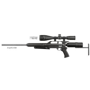 AIR FORCE AIRGUNS Escape .25 w/4-16X50 Scope, 1 High Rings"