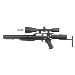AIR FORCE AIRGUNS EscapeSS .22 w/4-16X50 Scope, 1 High Rings"