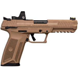 RUGER Ruger-57 5.7x28mm 4.9" 20+1 Pistol w/ Riton Red Dot - Flat Dark Earth