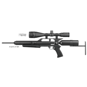 AIR FORCE AIRGUNS EscapeUL .22 w/4-16X50 Scope, 1 High Rings"