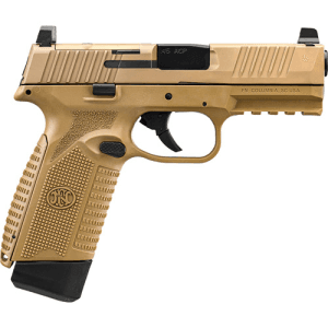 FN AMERICA 545 MRD 45ACP 4.1" 15rd Optic Ready w/ Co-Witness Sights - FDE