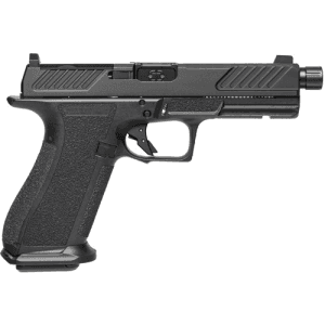 SHADOW SYSTEMS MR920 Combat 9mm 5" 10rd Optic Ready Pistol w/ Threaded Barrel & Night Sights - Black