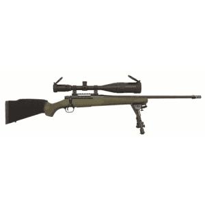 MOSSBERG Patriot Night Train 300 Win Mag 24" 3rd Bolt Rifle w/ Threaded Barrel & 6-24x50 Scope