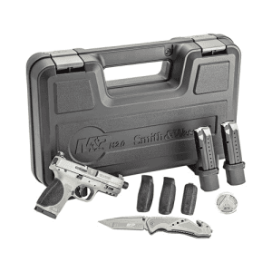 SMITH & WESSON M&P9 M2.0 Compact 9mm 4.6" 23rd Optic Ready Pistol w/ Threaded Barrel - Grey