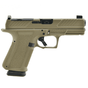 SHADOW SYSTEMS MR920 Combat 9mm 4" 15rd Optic Ready Pistol w/ Night Sights - FDE