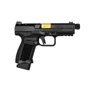 CANIK TP9 Elite Combat Executive 9mm 4.7" 18rd Optic Ready Pistol w/ Threaded Barrel - Gold