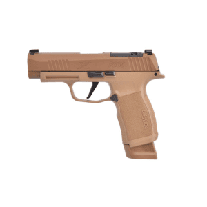 SIG SAUER P365 XL NRA 9mm 3.7" 17rd Optic Ready Pistol w/ XRAY3 Night sights | Coyote Tan