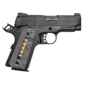 EAA Girsan MC1911SC Ultimate 45 ACP 3.4" 6rd Optic Ready Pistol - Black w/ G10 Window Grips