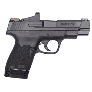 SMITH & WESSON PC 9 Shield M2.0 9mm 4" 8rd Pistol w/ Red Dot & Cleaning Kit - Black