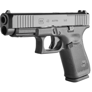 GLOCK G49 MOS 9mm 4.49" 15rd Optic Ready Pistol | Black