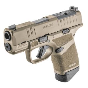 SPRINGFIELD ARMORY Hellcat OSP 9mm 3" 13rd Optic Ready Pistol w/ Gear-Up Package | Desert FDE