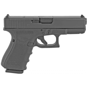 GLOCK G19 G4 MOS 9mm 4" 15rd Optic Ready Pistol - Black
