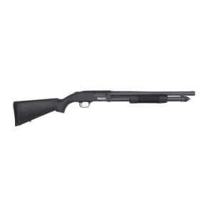MOSSBERG 590S Tactical Optic Ready 12 Gauge 3" 18.5" 9rd Pump Shotgun, Black Synthetic